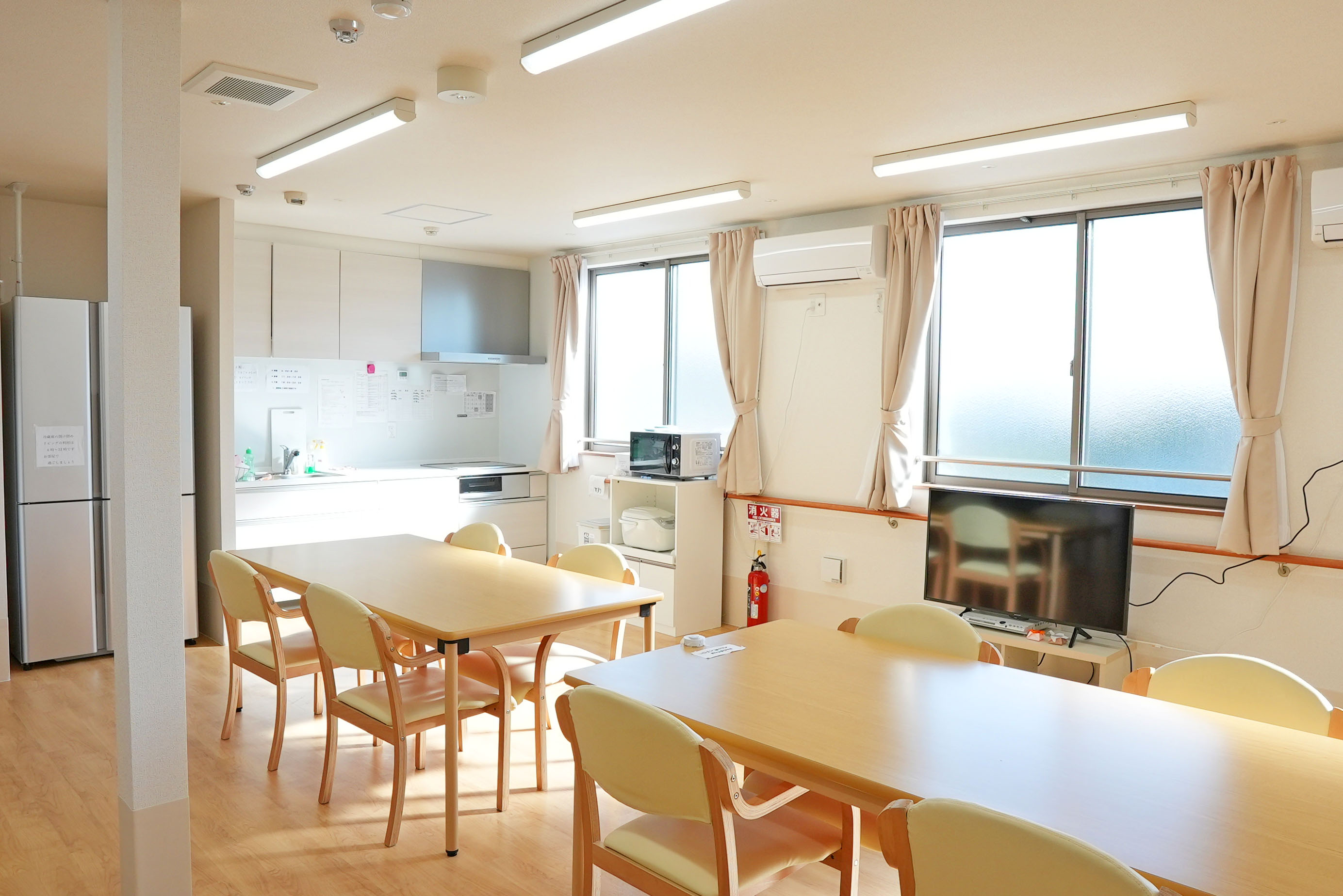 開所3年以内の施設が多く設備も充実です