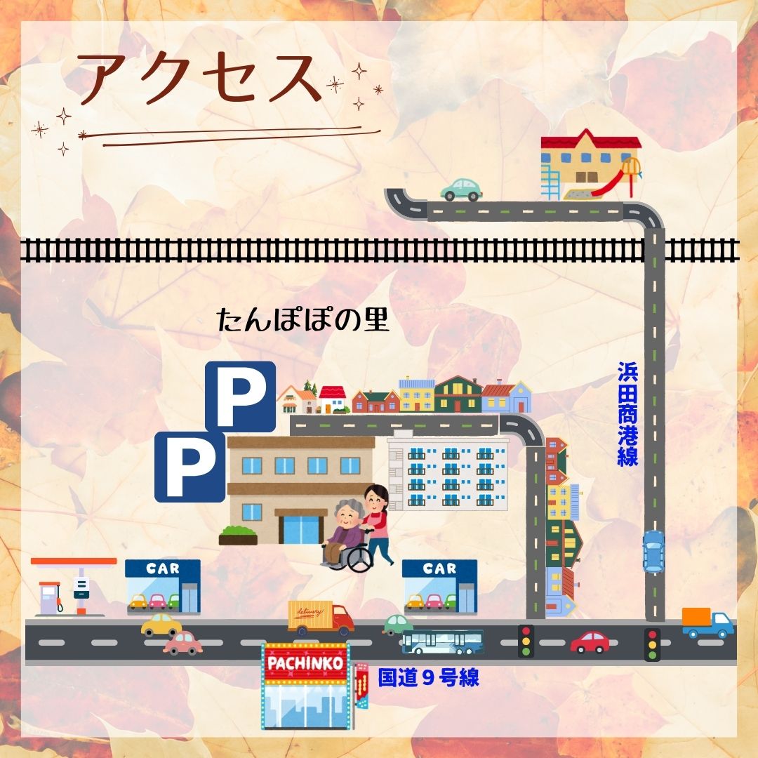 たんぽぽの里地図